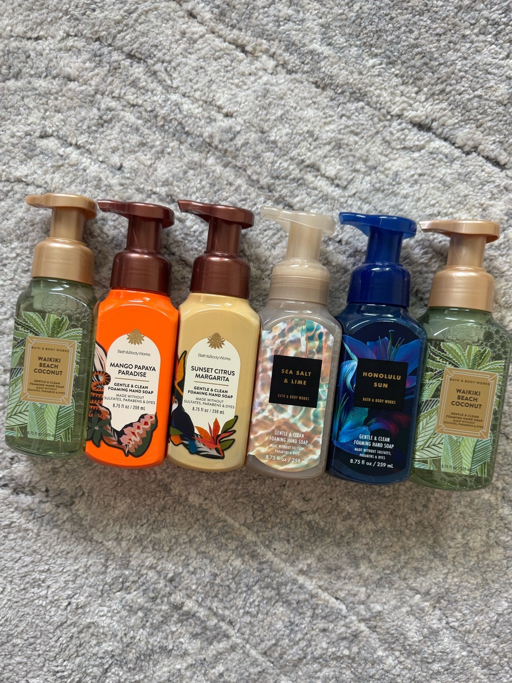 Bath and Body Works foam hand soap bundle